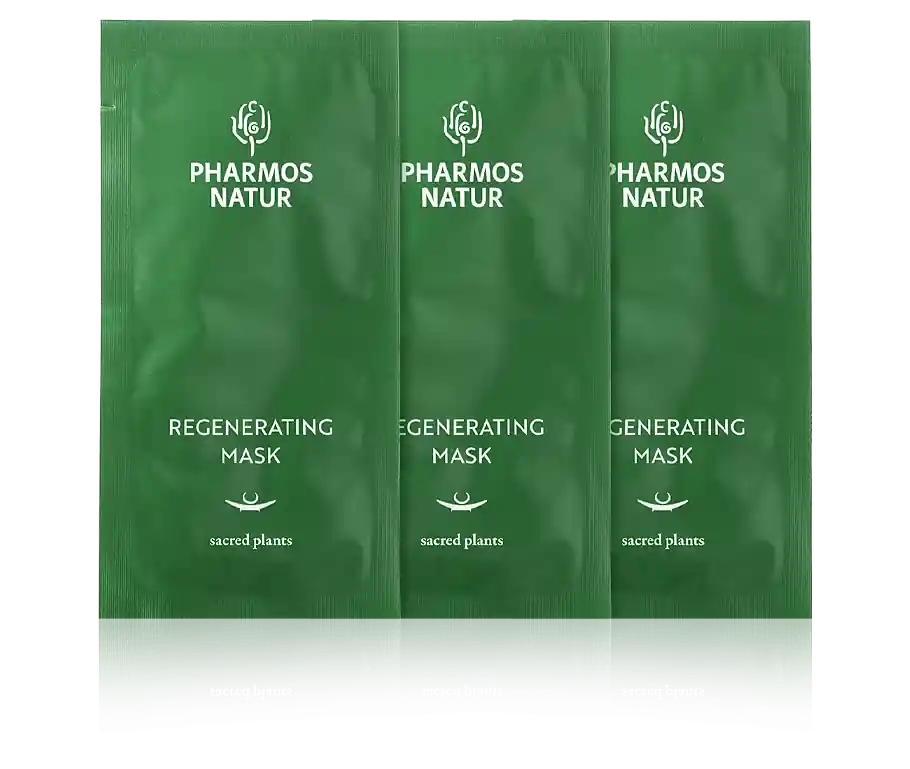 Knallerangebot PHARMOS NATUR Facial Care Regenerating Mask (10 x 5 ml)