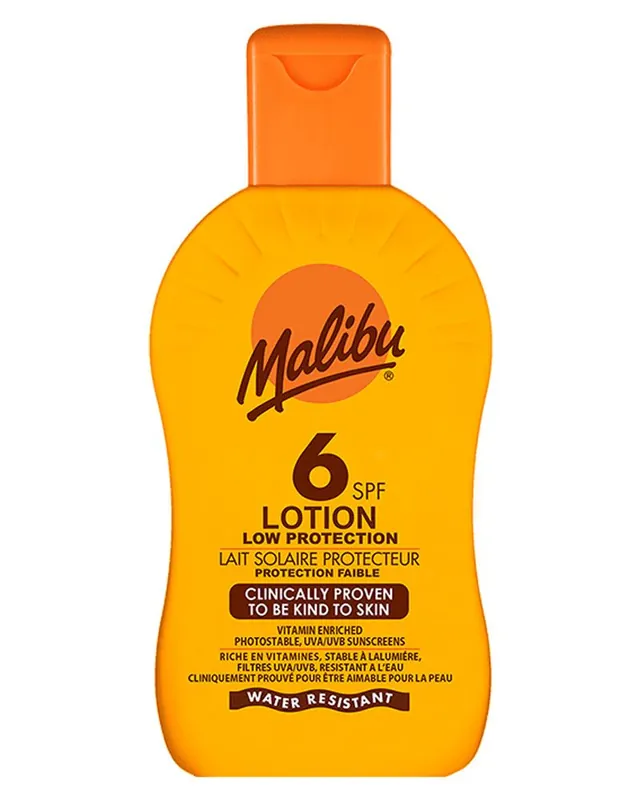 Malibu Sun Lotion SPF 6 Neuheit