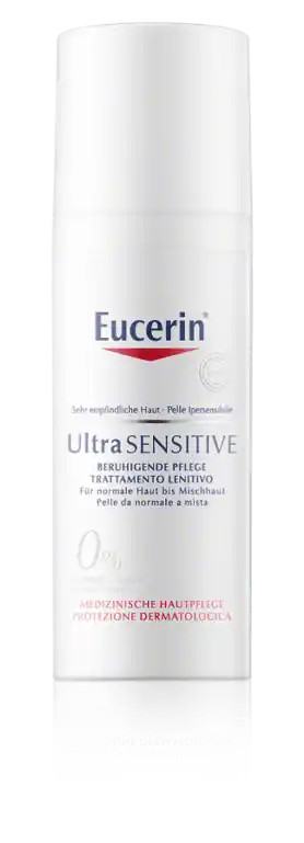 Bestseller Eucerin Ultra Sensitive Beruhigende Pflege für normale Haut bis Mischhaut (50 ml)