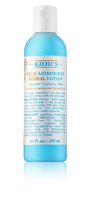 Kostenloser Versand Kiehl's Face Care Blue Astringent Herbal Lotion (250 ml)