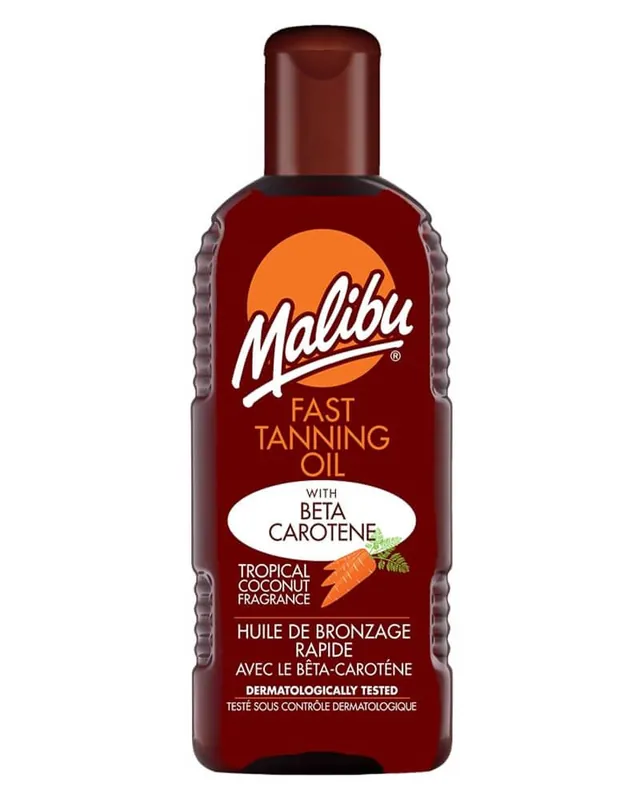 Malibu Fast Tanning Oil With Beta Carotene Premium