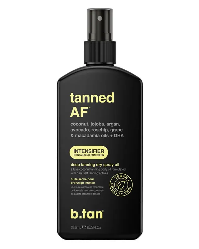 b.tan Tanned AF Intensifier Deep Tanning Dry Spray Oil Angebot