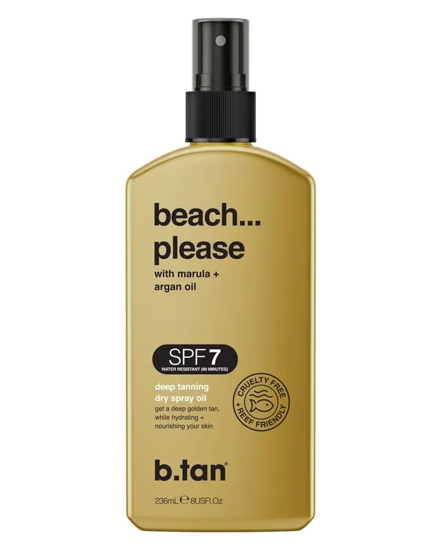 Direktkauf b.tan Beach...Please Dry Spray Oil SPF 7 (U)