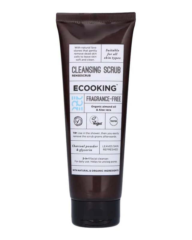 Ecooking Cleansing Scrub Fragrance Free Direktkauf