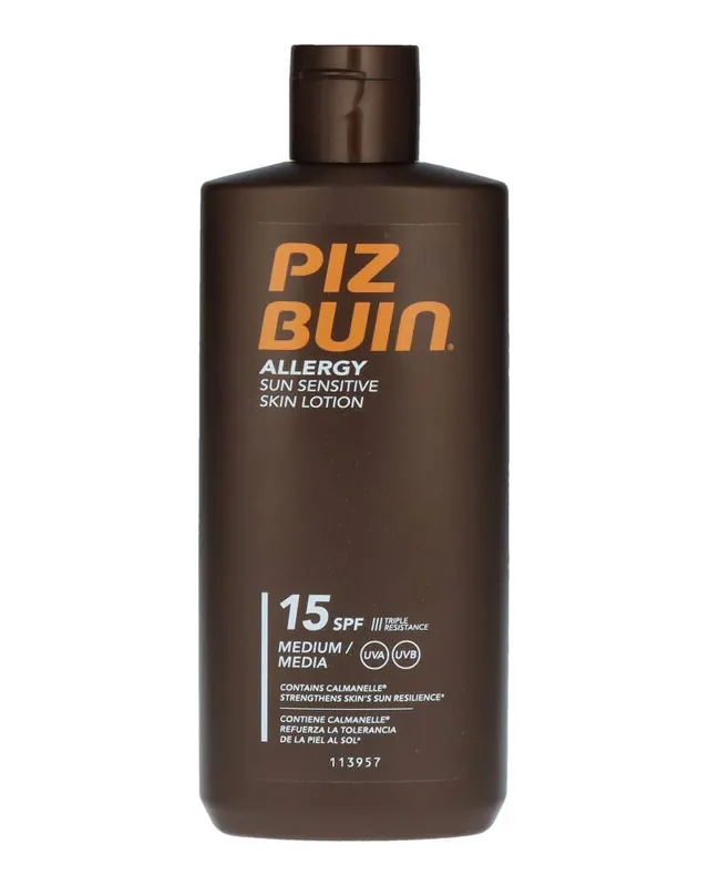 Sonderaktion Piz Buin Allergy Sun Sensitive Lotion SPF 15