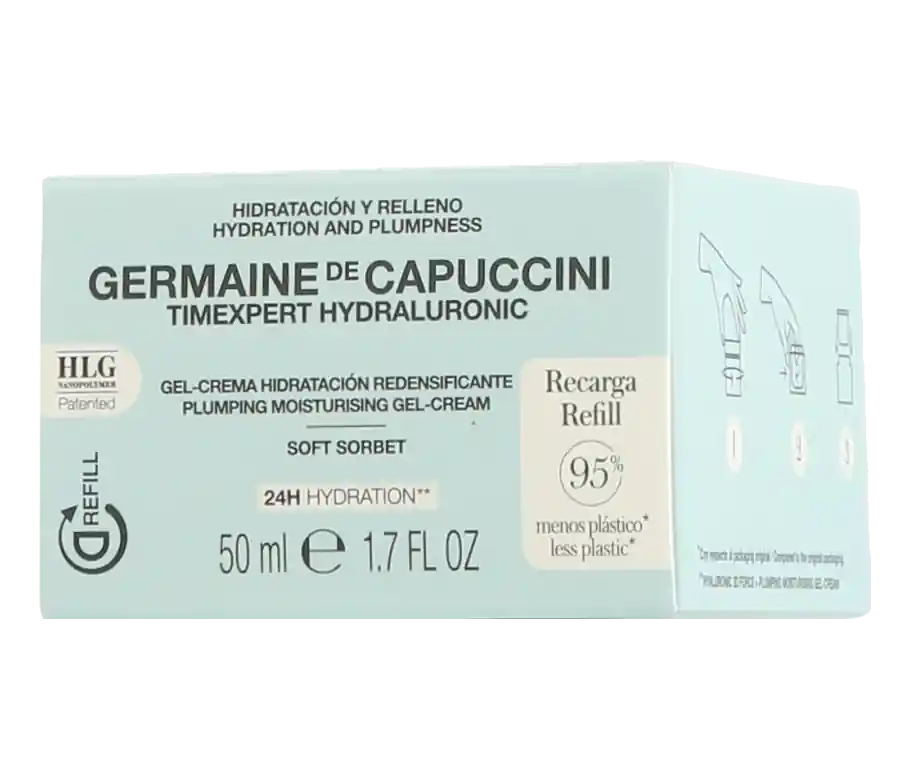 Ausverkauf Germaine de Capuccini Timexpert Hydraluronic Plumping Moisturising Cream Soft Sorbet Refill (50 ml)