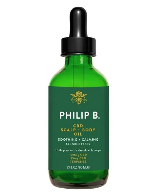 Kostenloser Rückversand Philip B CBD Scalp & Body Oil (U)