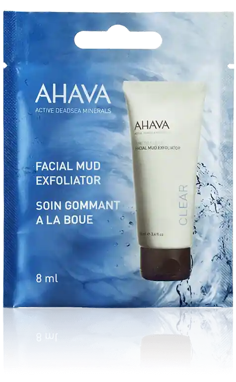 AHAVA Time to Clear Facial Mud Exfoliator (8 ml) Neue Ware