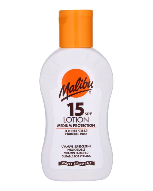 Malibu Sun Lotion SPF 15 Water Resistant (F) Neu