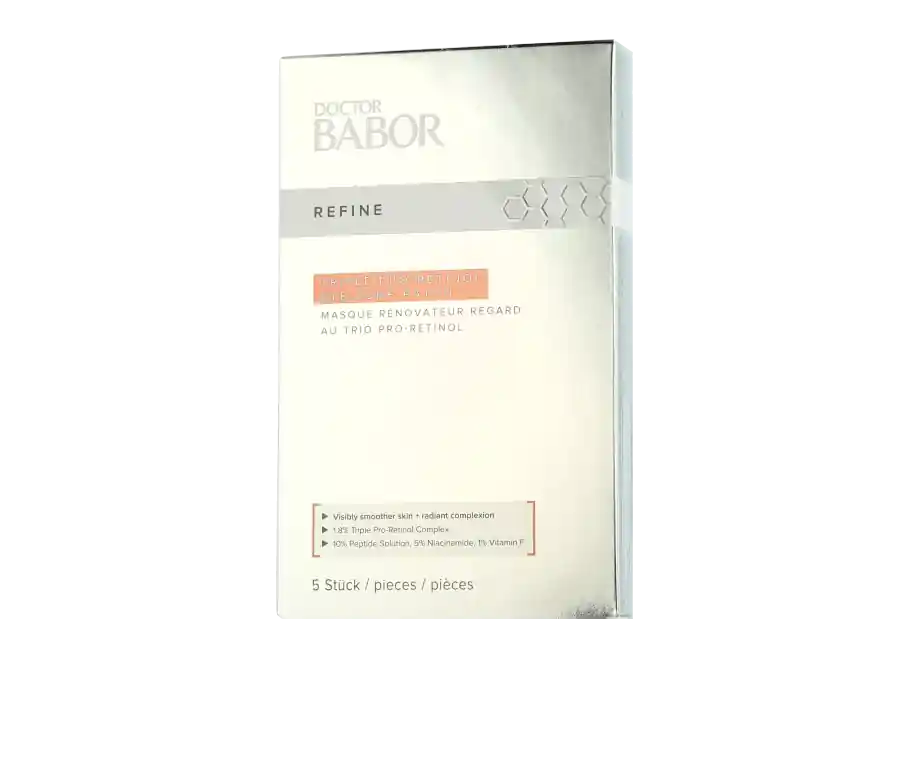 Babor Doctor Babor Refine Triple Pro-Retinol Eye Zone Patch (5 Stück) Meistverkauft