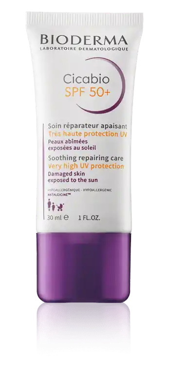 Bioderma Cicabio SPF 50+ Soothing Repairing Care (30 ml) Neue Ware