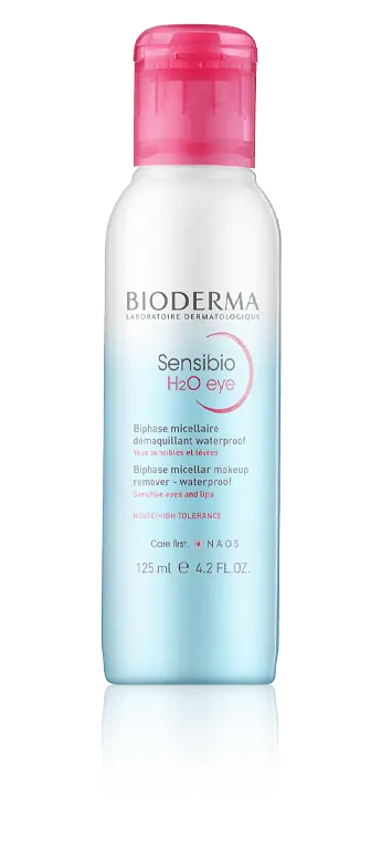 Bioderma Sensibio H2O Eye Biphasic Micellar Makeup Remover (125 ml) Handgefertigt