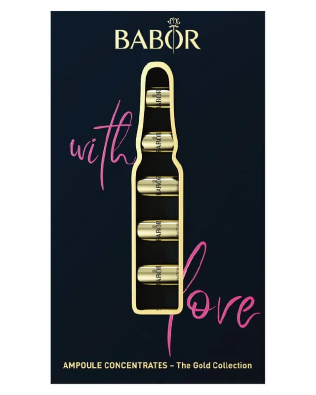 Sonderaktion Babor Ampoule Concentrates With Love The Gold Collection