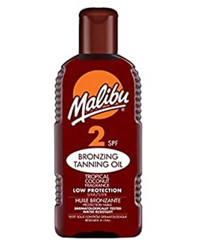 Billig Malibu Bronzing Tanning Oil SPF 2