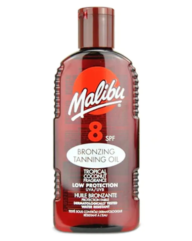 Bestseller Malibu Bronzing Tanning Oil SPF 8
