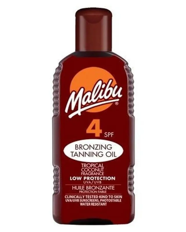 Malibu Bronzing Tanning Oil SPF 4 Preiswert