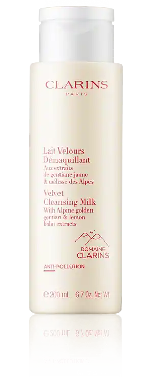 Heute Kaufen Clarins Nettoyage de Visage Lait Velours Démaquillant (200 ml)