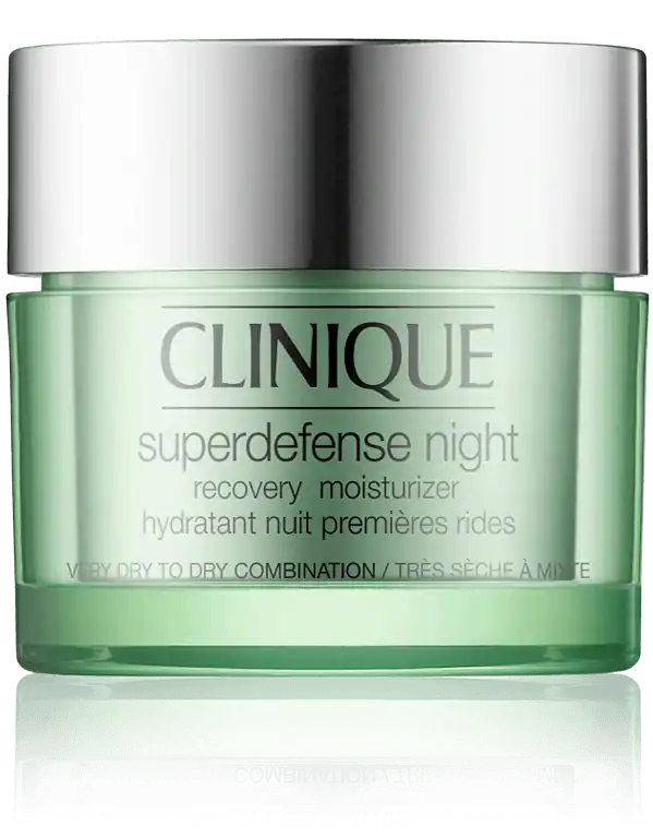 Sofort Bestellen Clinique Superdefense Night Recovery Moisturizer very dry to dry combination (50 ml)