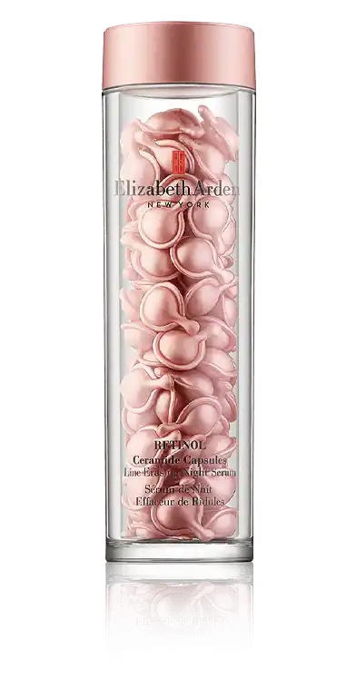 Handgefertigt Elizabeth Arden Ceramide Retinol Line Erasing Night Serum 90 Capsules (42 ml)