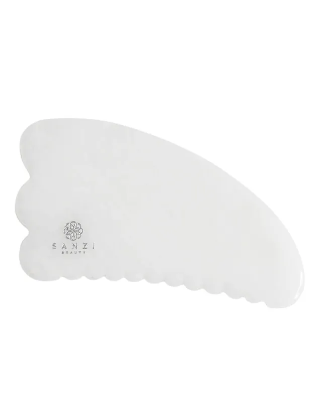 Sanzi Beauty Gua Sha Sculpt White Jade Markenware