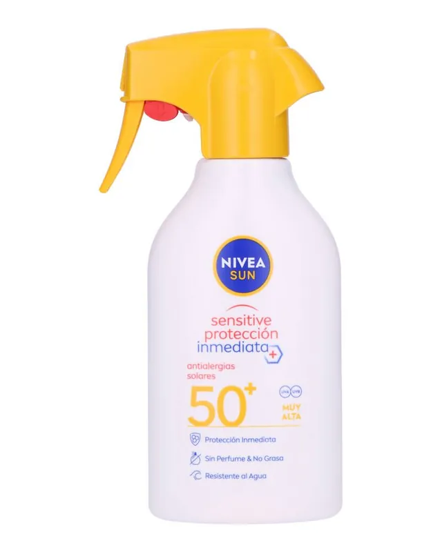 Nivea Sun Protect And Sensitive Spray SPF 50+ Billig