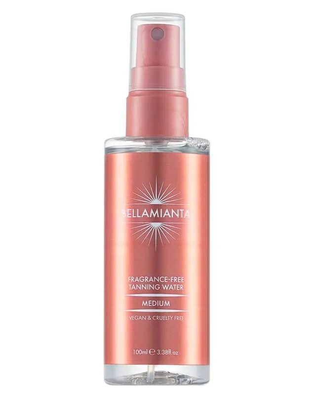 Bellamianta Fragrance Free Tanning Water - Medium Neue Kollektion