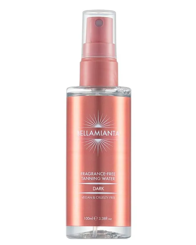 Gratis Versand Bellamianta Fragrance Free Tanning Water - Dark