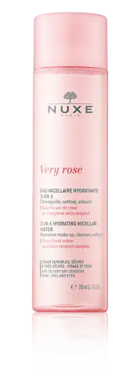 Jetzt Zugreifen Nuxe Very Rose Eau Micellaire Hydratante 3-en-1 (200 ml)
