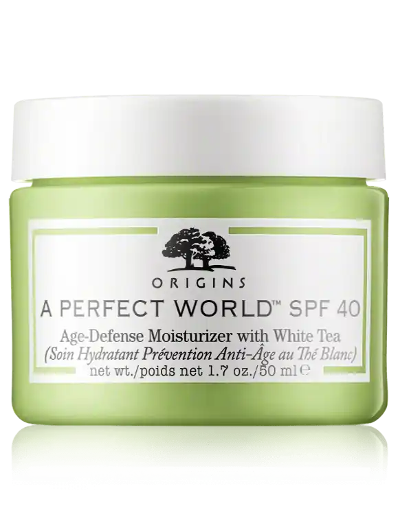Origins A Perfect World Age-Defense Moisturizer with White Tea SPF 40 (50 ml) Zertifiziert