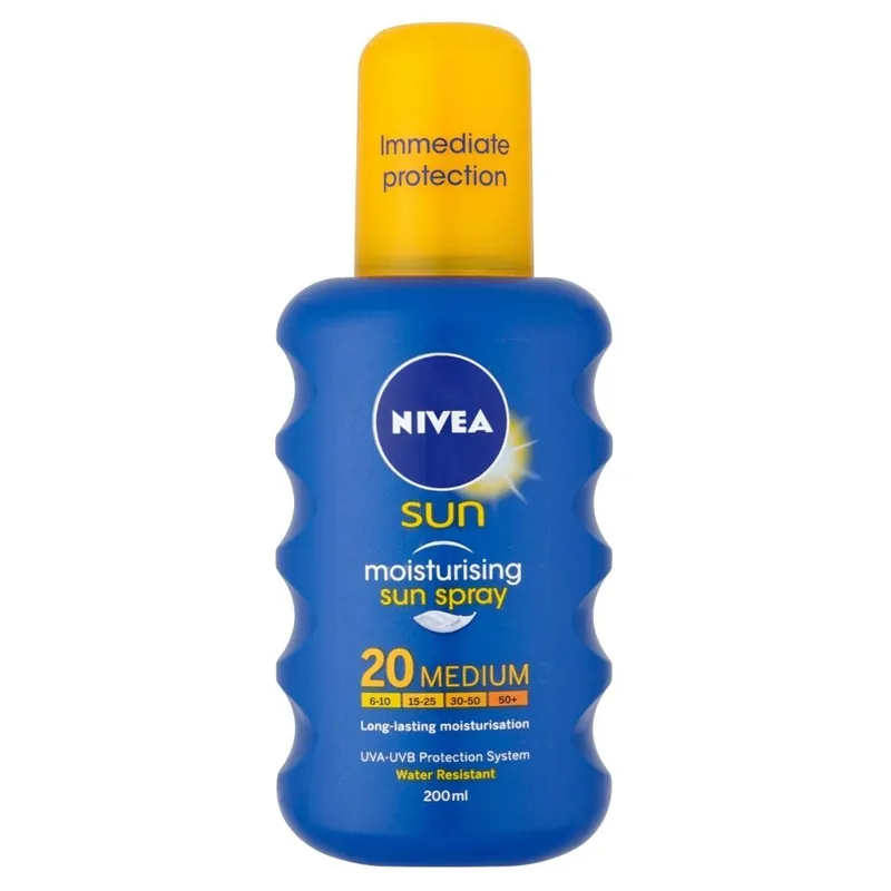 Kostenfreie Lieferung Nivea Sun Protect And Moisture SPF 20 Medium