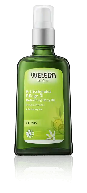 Preisreduziert Weleda Citrus Erfrischendes Pflege-Öl (100 ml)