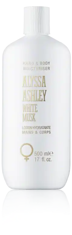 Gratis Versand Alyssa Ashley White Musk Hand & Body Lotion (500 ml)