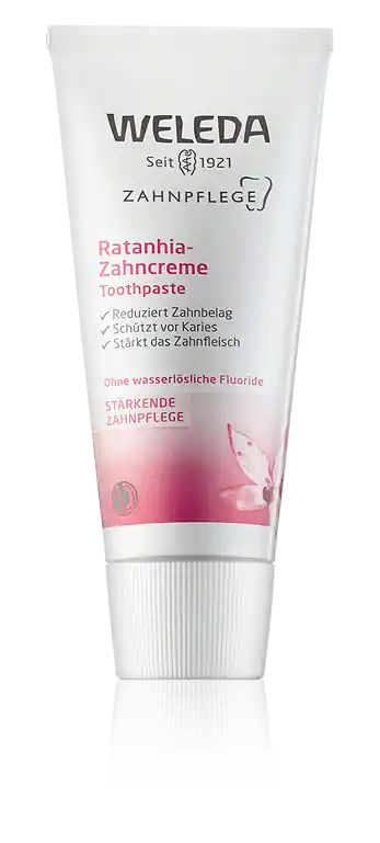 Weleda Mund & Zahn Ratanhia-Zahncreme (75 ml) Geprüft