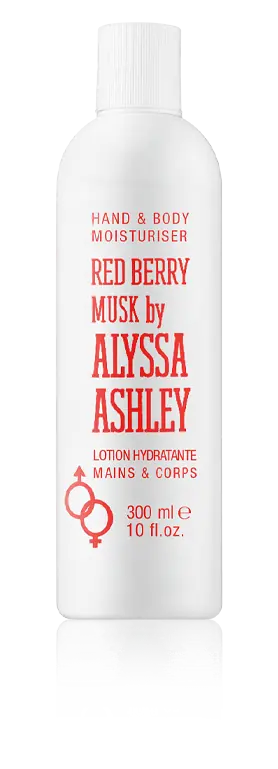 Alyssa Ashley Red Berry Musk Hand & Body Lotion (300 ml) Preisreduziert