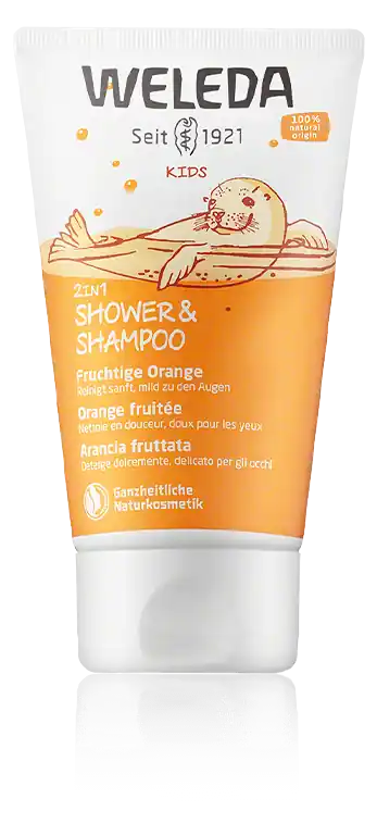 Jetzt Bestellen Weleda Kids Shower & Shampoo Fruchtige Orange (150 ml)