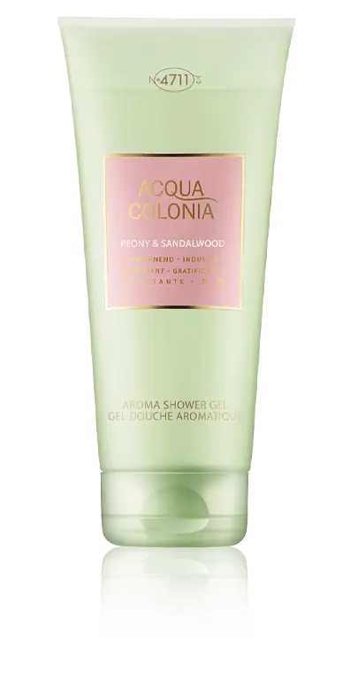 Acqua Colonia 4711 Peony & Sandalwood Shower Gel (200 ml) Handgefertigt