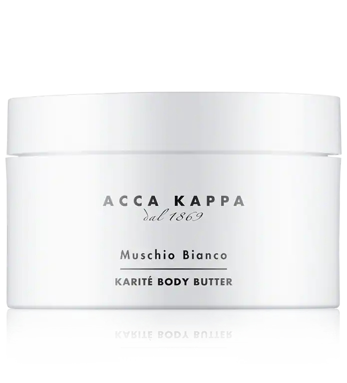 Acca Kappa Muschio Bianco Karité Body Butter (200 ml) Schneller Versand
