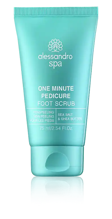 Alessandro Spa Nail Hand Foot One Minute Pedicure Foot Scrub (75 ml) Abverkauf