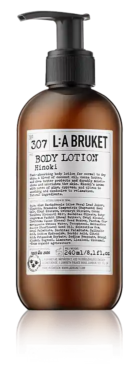 L:A BRUKET Body Care 307 Body Lotion Hinoki (240 ml) Handgefertigt