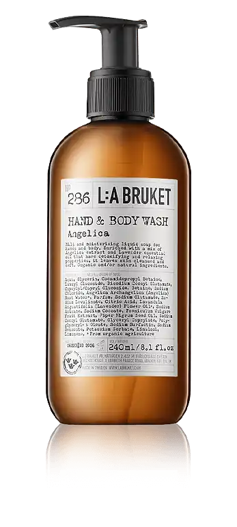 Original L:A BRUKET Cleansing 286 Hand & Body Wash Angelica (240 ml)