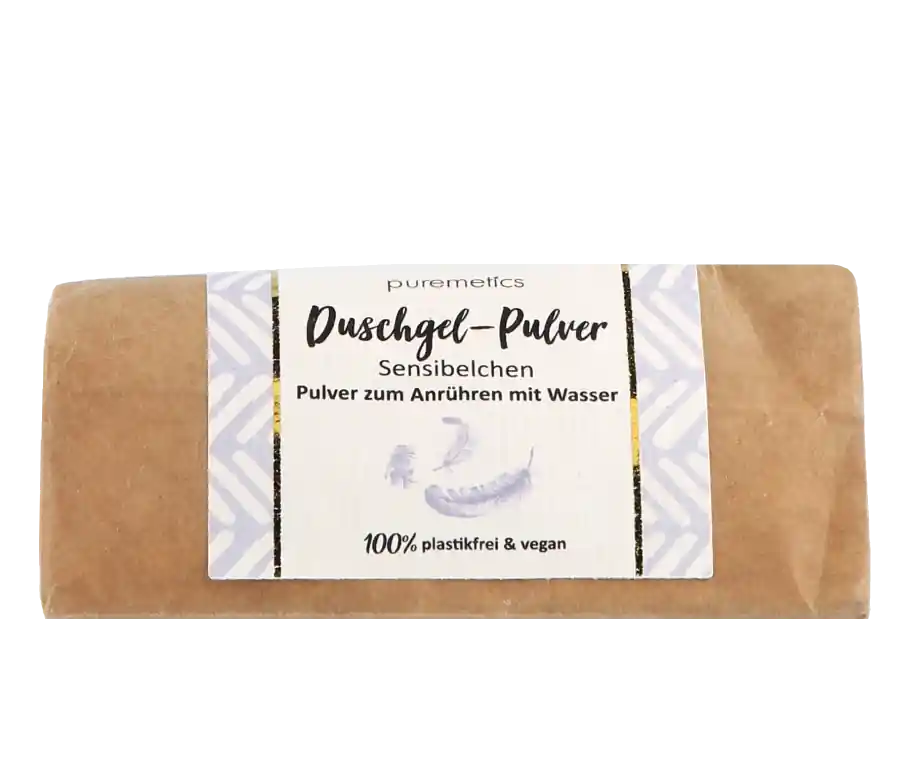 puremetics Duschgel-Pulver Sensibelchen (100 g) Schnäppchen