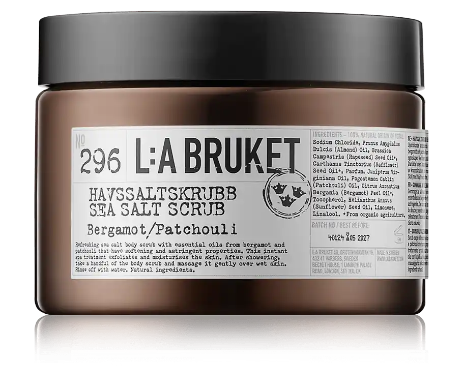 Kostenloser Rückversand L:A BRUKET Cleansing 296 Sea Salt Scrub Bergamot/Patchouli (420 g)