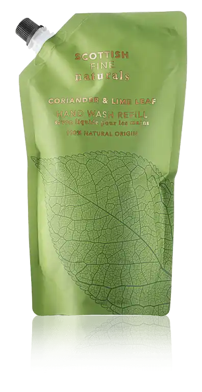 Scottish Fine Soaps Naturals Coriander & Lime Leaf Hand Wash Refill (600 ml) Kostenloser Rückversand
