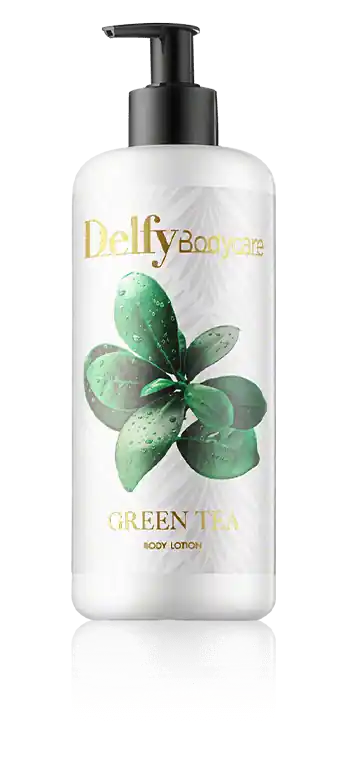 Bestpreis Delfy Cosmetics Body Care Green Tea Body Lotion (500 ml)