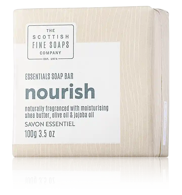 Scottish Fine Soaps Essentials Soap Bar Nourish (100 g) Geld-Zurück-Garantie