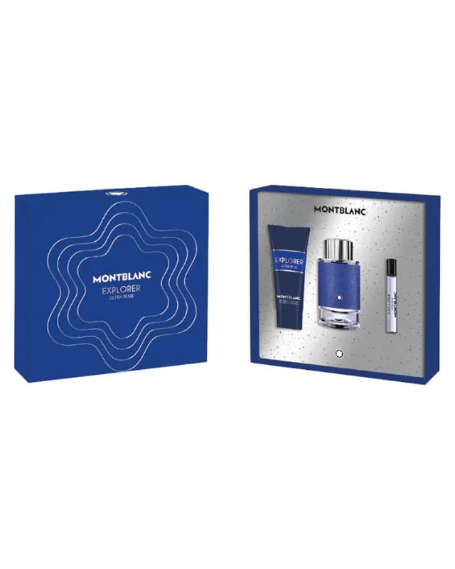 Mont Blanc Explorer Ultra Blue EDP Gift Set Markenware