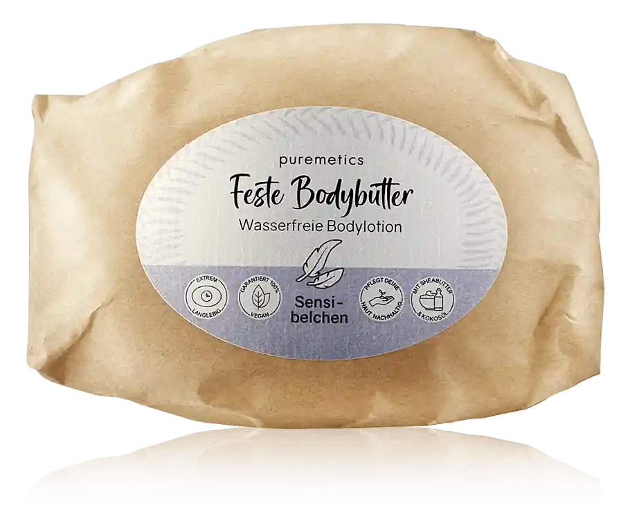 puremetics Körperpflege Feste Bodybutter Sensibelchen (75 g) Solange Der Vorrat Reicht