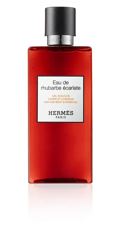 Hermès Eau de Rhubarbe Écarlate Hair and Body Shower Gel (200 ml) Zertifiziert