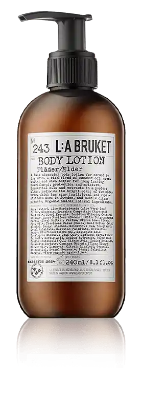 L:A BRUKET Body Care 243 Body Lotion Elder (240 ml) Geld-Zurück-Garantie