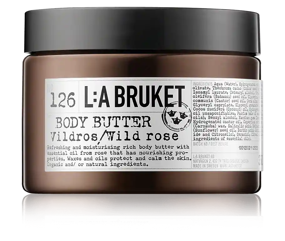 Sofort Bestellen L:A BRUKET Body Care 126 Body Butter Wild Rose (350 g)